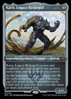 Karn, Legacy Reforged (Foil Etched) [March of the Machine: The Aftermath]-1