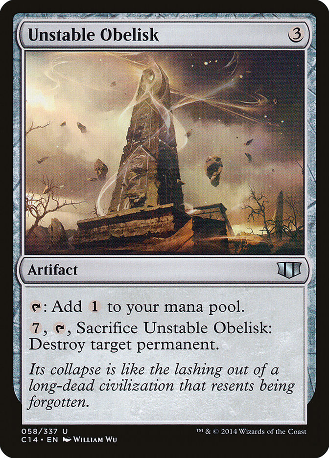 Unstable Obelisk [Commander 2014]-1