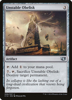 Unstable Obelisk [Commander 2014]-1
