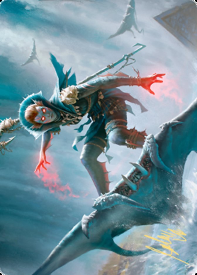 Umara Mystic (Art Series) [Zendikar Rising Art Series]-1