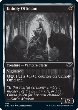 Unholy Officiant [Innistrad: Double Feature]-1