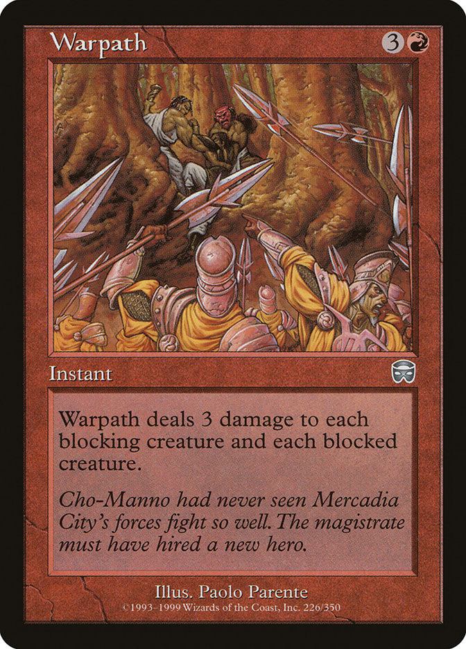 Warpath [Mercadian Masques]-1