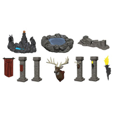 WizKids Deep Cuts Unpainted Miniatures Pools and Pillars-1