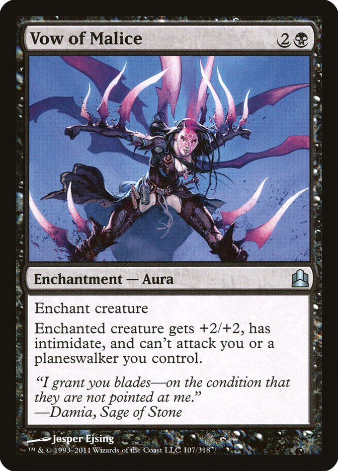 Vow of Malice [Commander 2011]-1