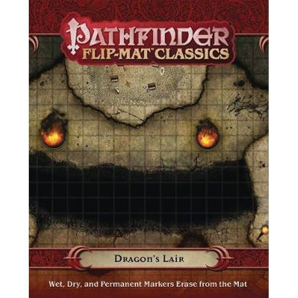 Pathfinder Accessories Flip Mat Classics Dragons Lair-1