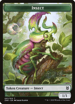 Drake // Insect Double-Sided Token [Zendikar Rising Tokens]-2