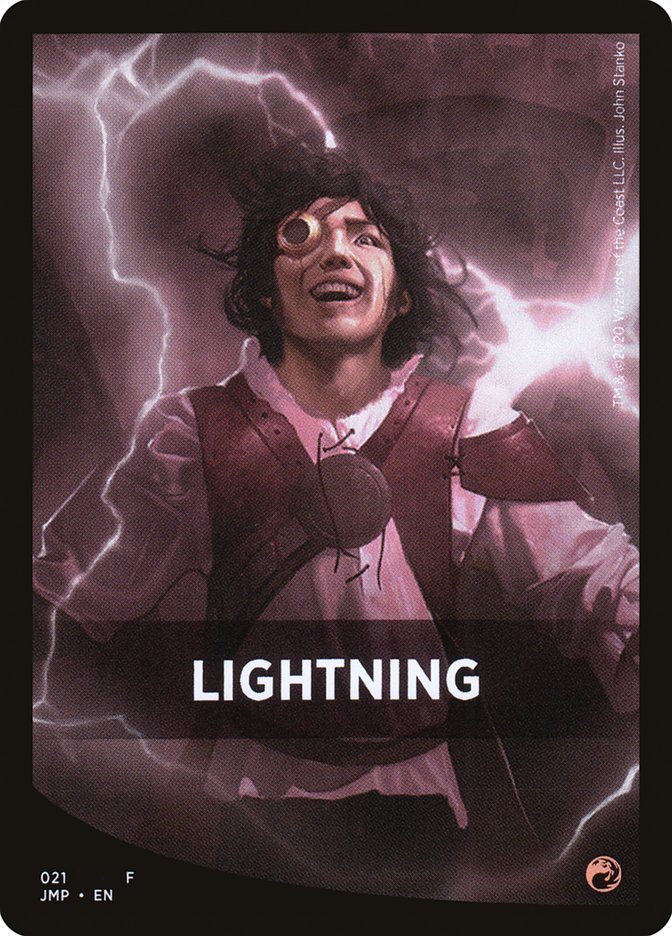 Lightning Theme Card [Jumpstart Front Cards]-1