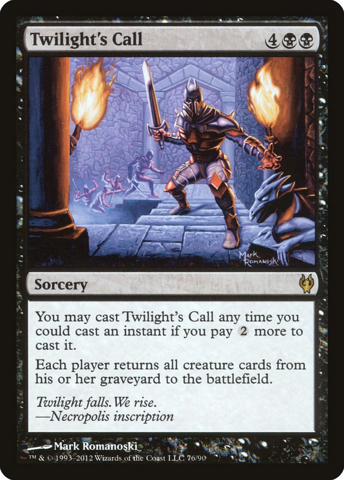 Twilight's Call [Duel Decks: Izzet vs. Golgari]-1