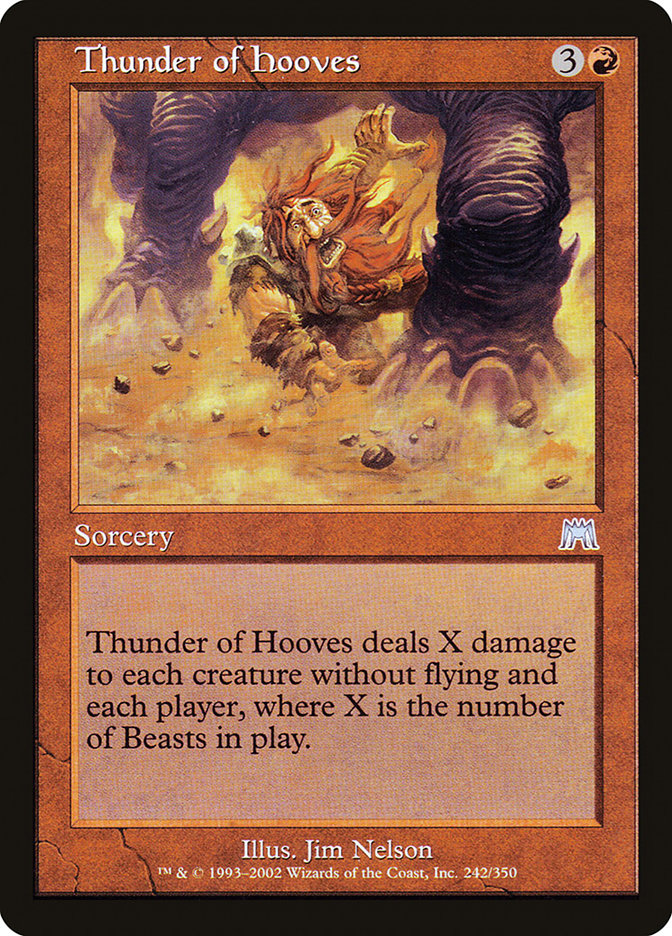 Thunder of Hooves [Onslaught]-1