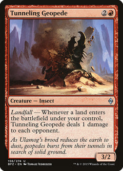 Tunneling Geopede [Battle for Zendikar]-1