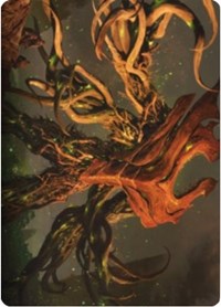 Ashaya, Soul of the Wild Art Card [Zendikar Rising Art Series]-1