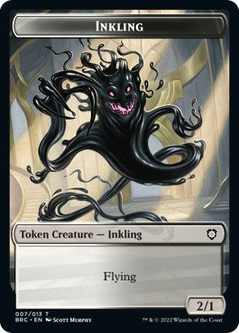 Mishra's Warform // Inkling Double-Sided Token [The Brothers' War Commander Tokens]-2