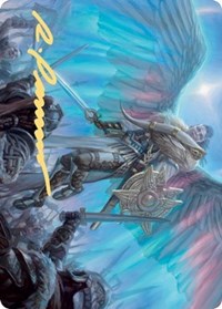 Resplendent Marshal Art Card (Gold-Stamped Signature) [Kaldheim Art Series]-1
