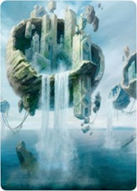Island 2 Art Card [Zendikar Rising Art Series]-1