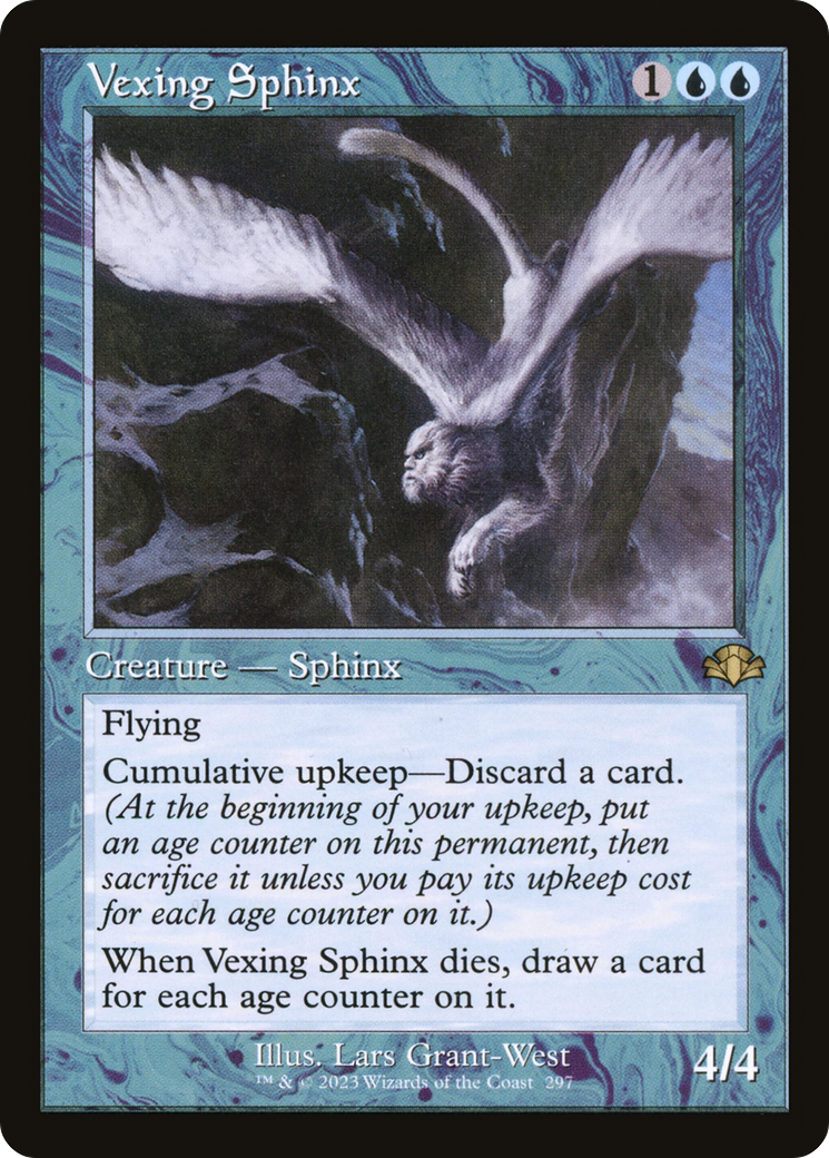 Vexing Sphinx (Retro) [Dominaria Remastered]-1