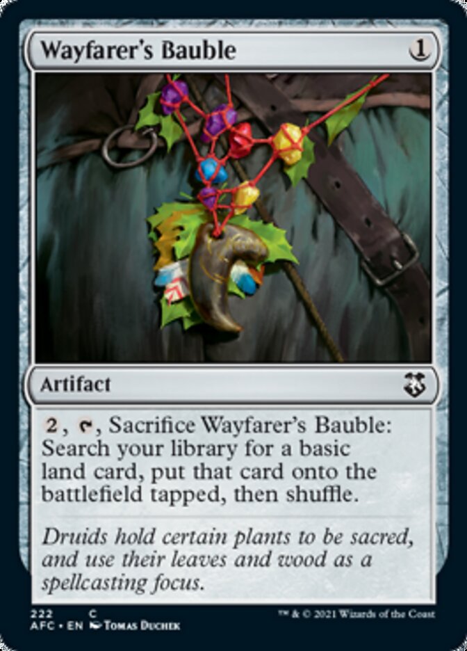 Wayfarer's Bauble [Dungeons & Dragons: Adventures in the Forgotten Realms Commander]-1