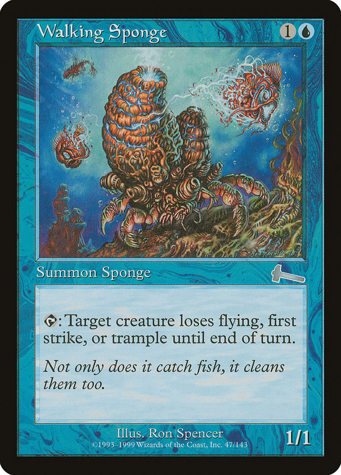 Walking Sponge [Urza's Legacy]-1
