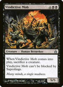 Vindictive Mob [Ravnica: City of Guilds]-1