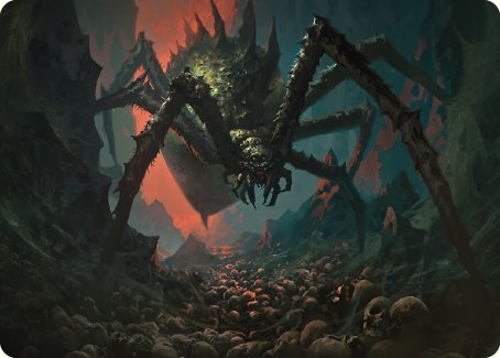 Shelob, Child of Ungoliant Art Card [The Lord of the Rings: Tales of Middle-earth Art Series]-1