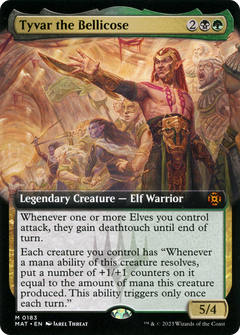 Tyvar the Bellicose (Extended Art) [March of the Machine: The Aftermath]-1