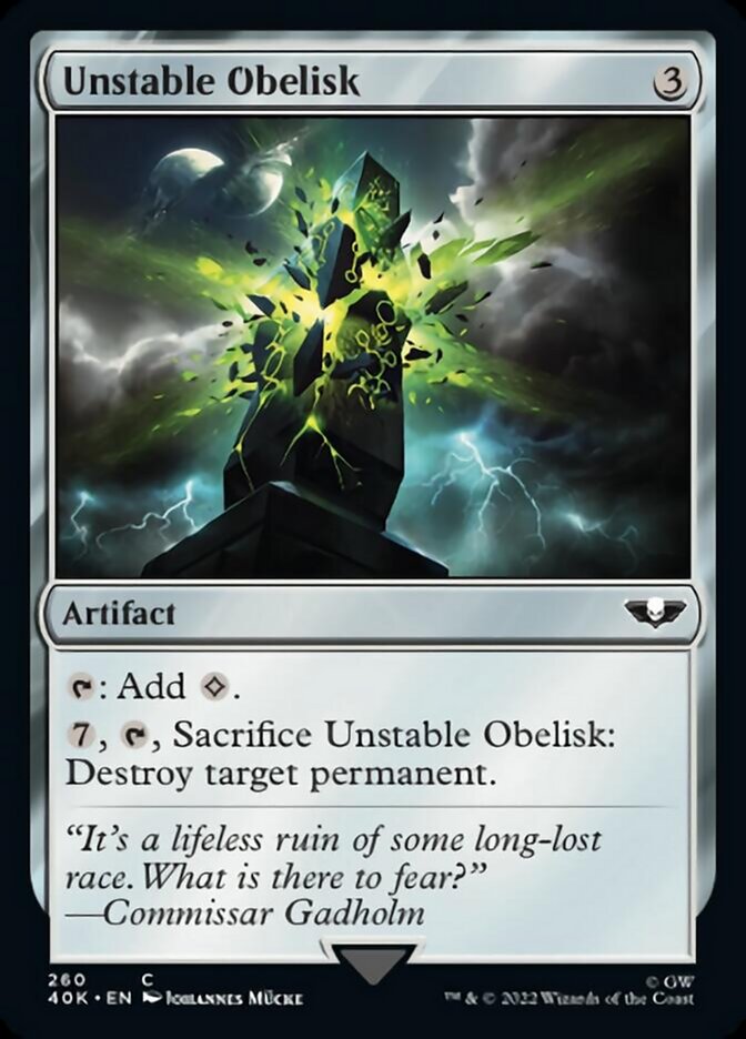 Unstable Obelisk [Warhammer 40,000]-1