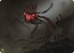 Drivnod, Carnage Dominus Art Card [Phyrexia: All Will Be One Art Series]-1
