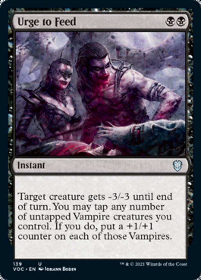 Urge to Feed [Innistrad: Crimson Vow Commander]-1