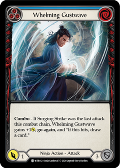 Whelming Gustwave (Blue) [U-WTR112] (Welcome to Rathe Unlimited)  Unlimited Rainbow Foil-1