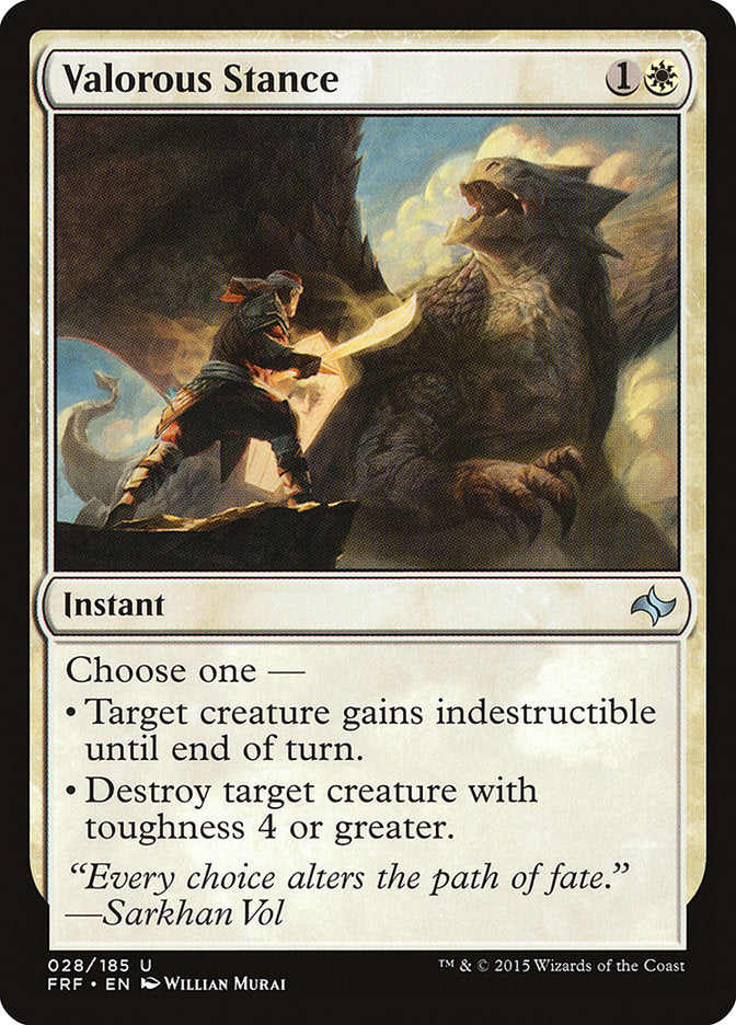 Valorous Stance [Fate Reforged]-1