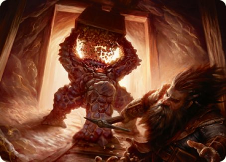 Xorn Art Card [Dungeons & Dragons: Adventures in the Forgotten Realms Art Series]-1