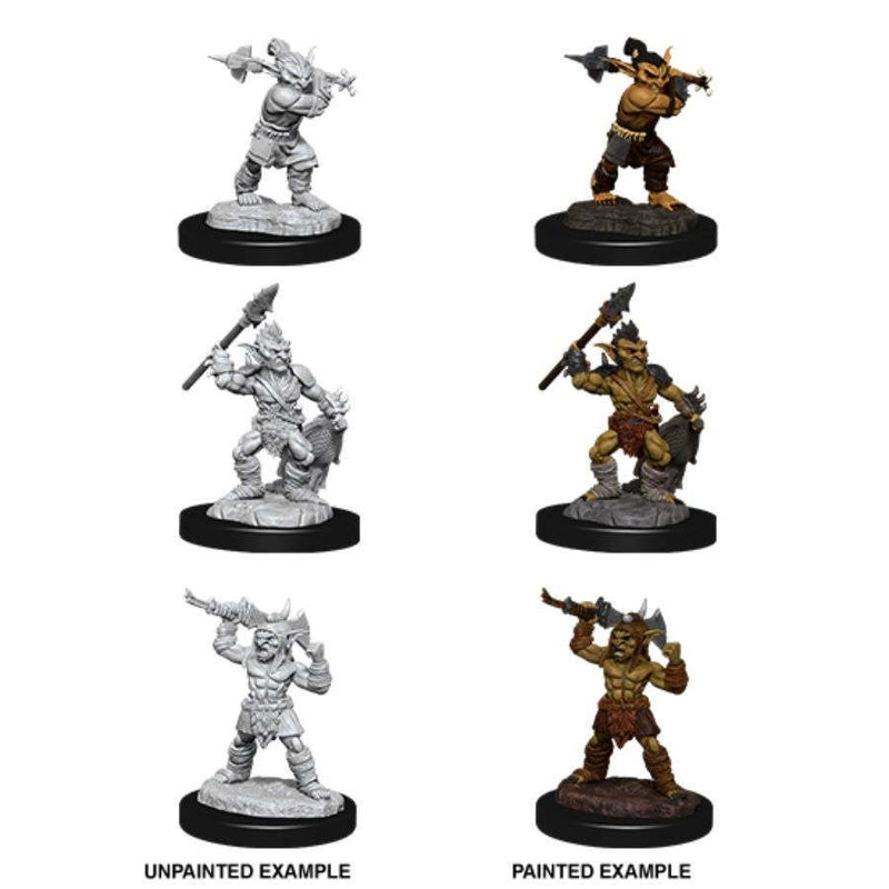 D&D Nolzurs Marvelous Unpainted Miniatures Goblins & Goblin Boss-1