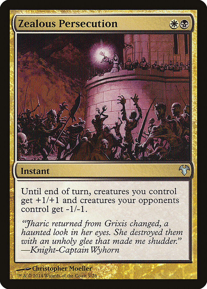 Zealous Persecution [Modern Event Deck 2014]-1
