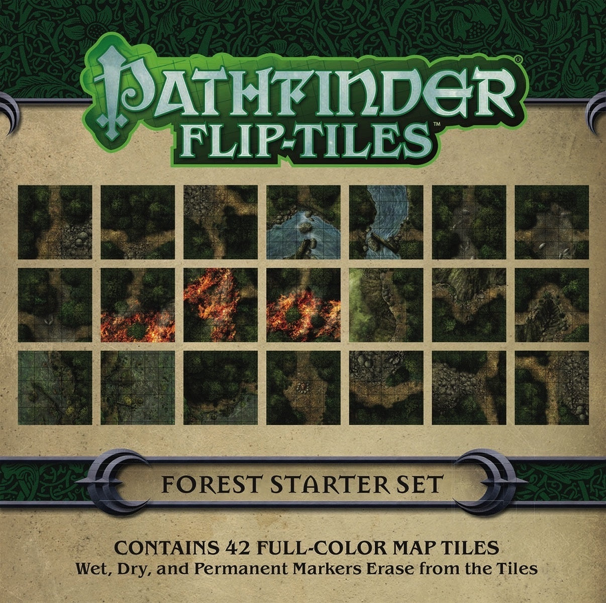 Pathfinder Accessories Flip Tiles Forest Starter Set-1
