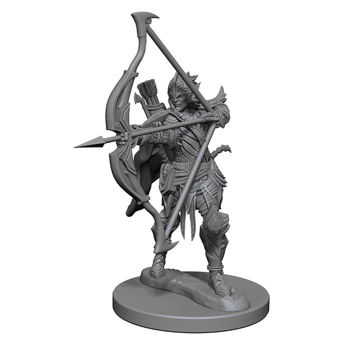 Pathfinder Deep Cuts Unpainted Miniatures Elf Male Fighter-1