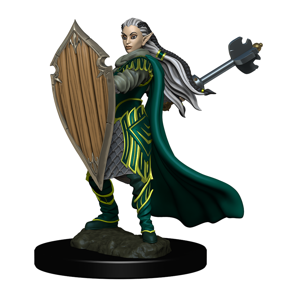 D&D Premium Painted Figures Elf Paladin Female-1