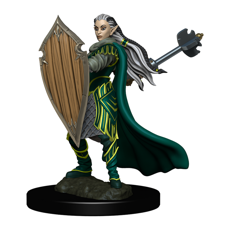 D&D Premium Painted Figures Elf Paladin Female-1