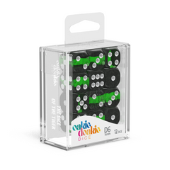 Oakie Doakie Dice D6 16 mm Enclave - Emerald (12)-1
