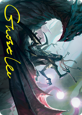 Specter of the Fens Art Card (Gold-Stamped Signature) [Strixhaven: School of Mages Art Series]-1