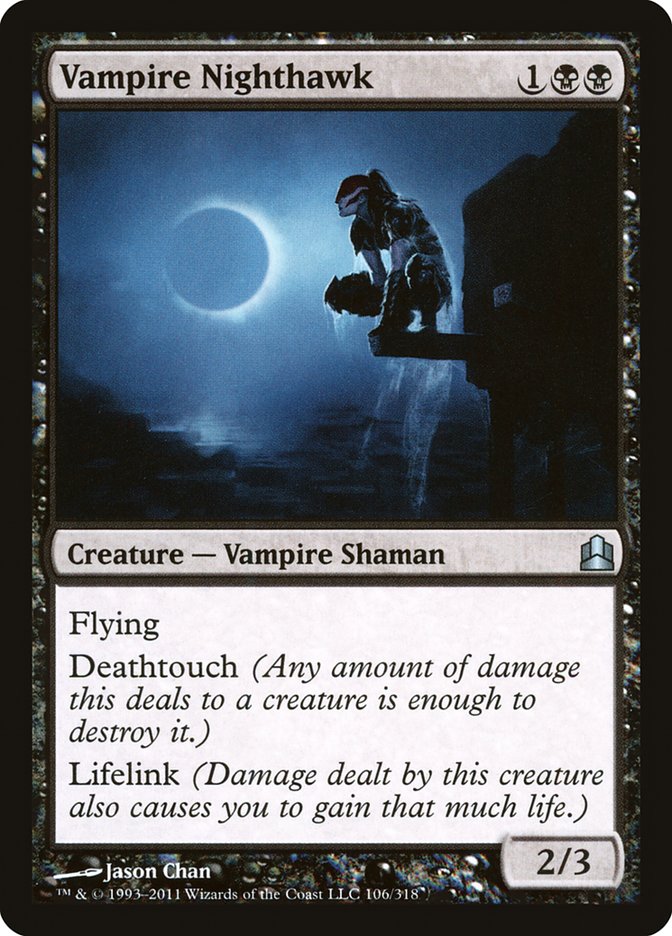 Vampire Nighthawk [Commander 2011]-1