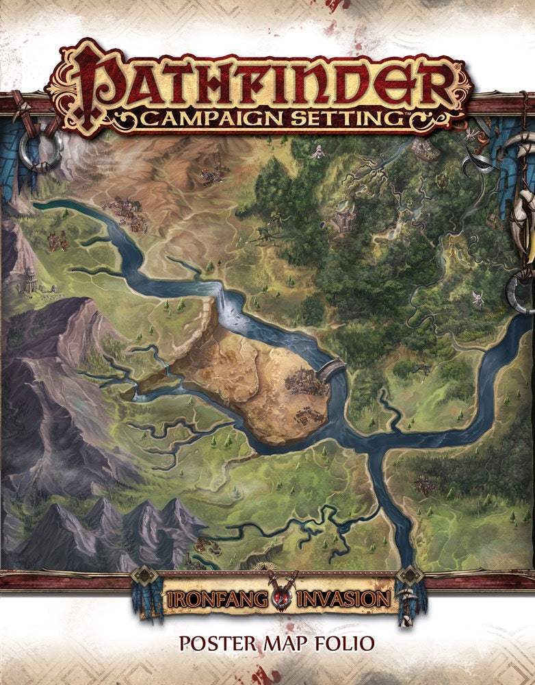 Pathfinder Campaign Setting Ironfang Invasion Poster Map Folio-1