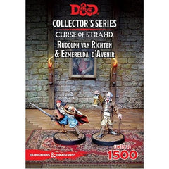 D&D Collectors Series Miniatures Curse of Strahd Ezmerelda D'Avenir & Rudolph Van Richten (2 Figs)-1