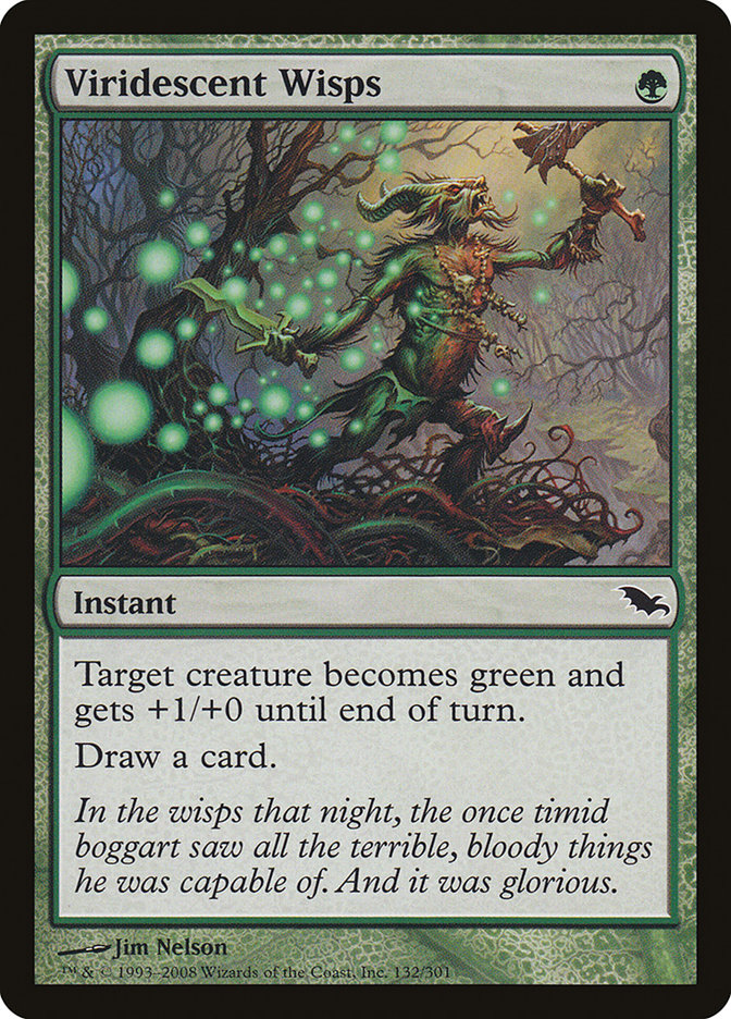 Viridescent Wisps [Shadowmoor]-1