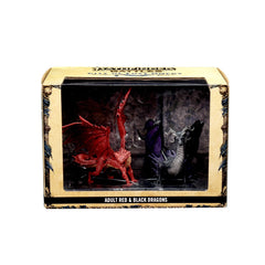 Pathfinder Battles City of Lost Omens Premium Figure Adult Red & Black Dragons-1