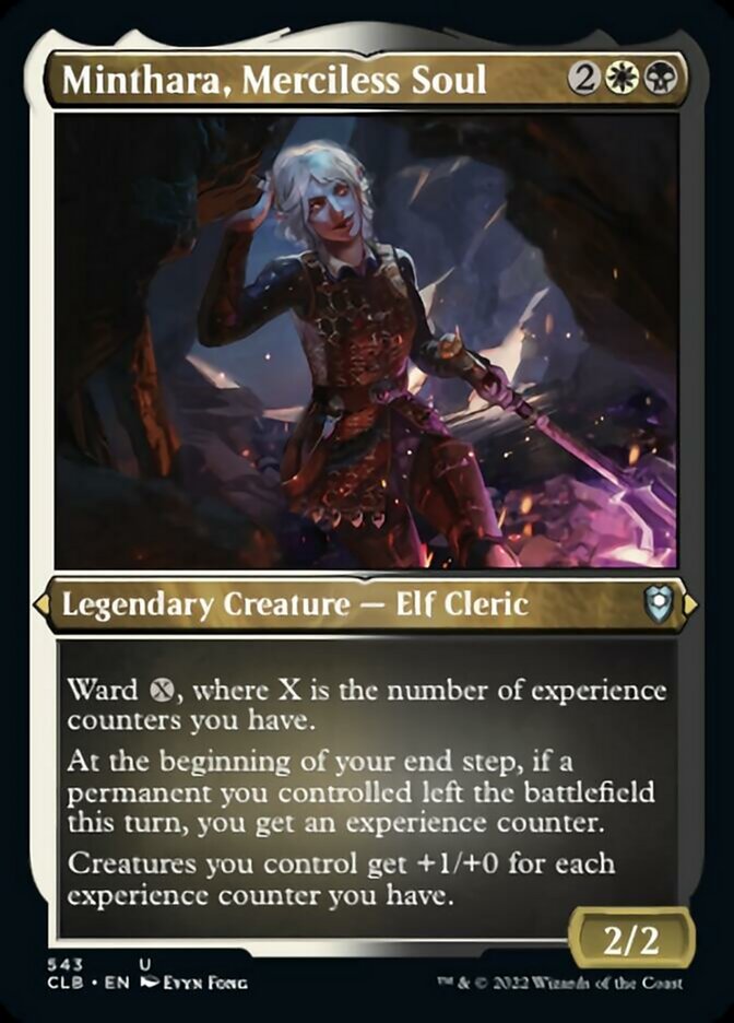 Minthara, Merciless Soul (Foil Etched) [Commander Legends: Battle for Baldur's Gate]-1