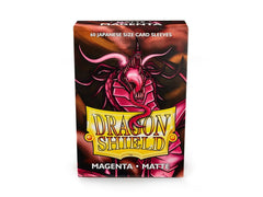 Sleeves - Dragon Shield Japanese - Box 60 - Magenta Matte-1