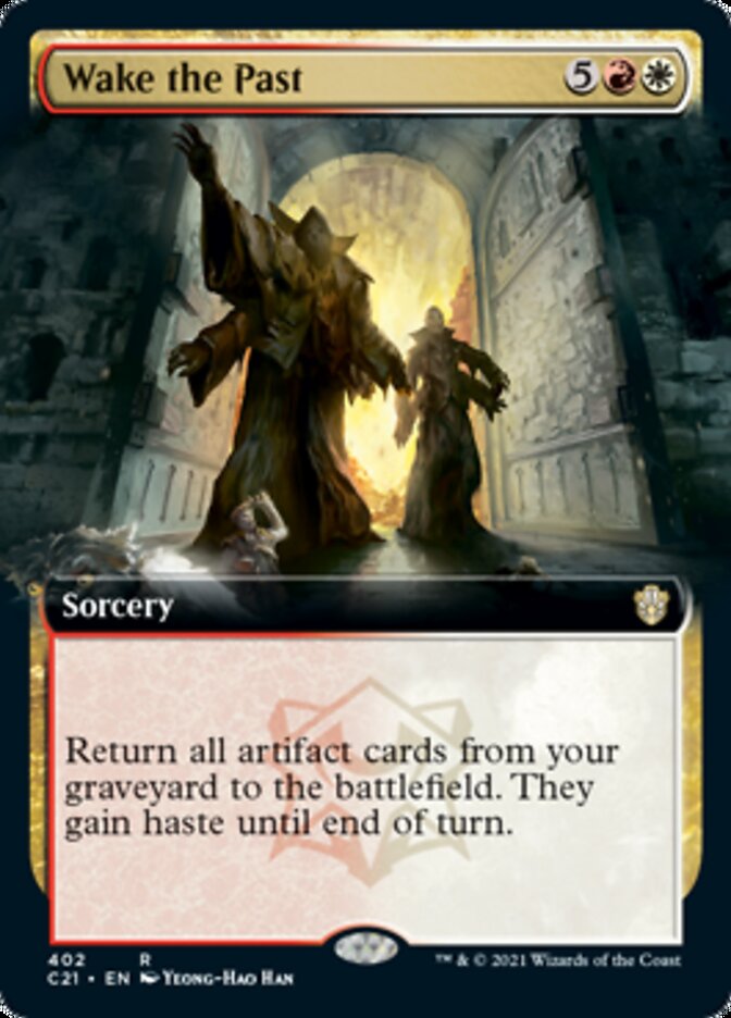 Wake the Past (Extended Art) [Commander 2021]-1