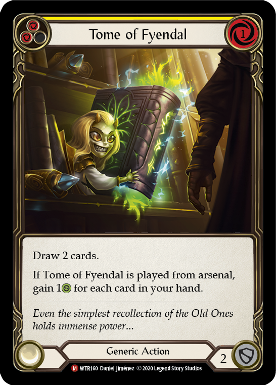 Tome of Fyendal [U-WTR160] (Welcome to Rathe Unlimited)  Unlimited Normal-1