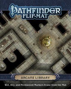 Pathfinder Accessories Flip Mat Arcane Library-1