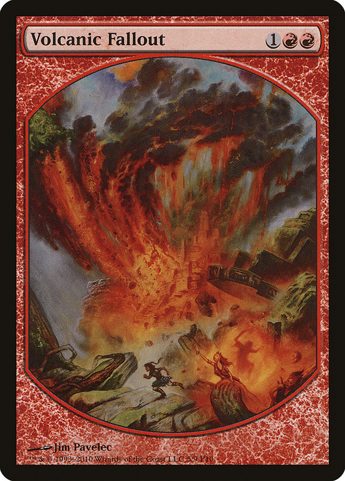 Volcanic Fallout [Magic Player Rewards 2010]-1