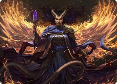 Farideh, Devil's Chosen Art Card [Dungeons & Dragons: Adventures in the Forgotten Realms Art Series]-1